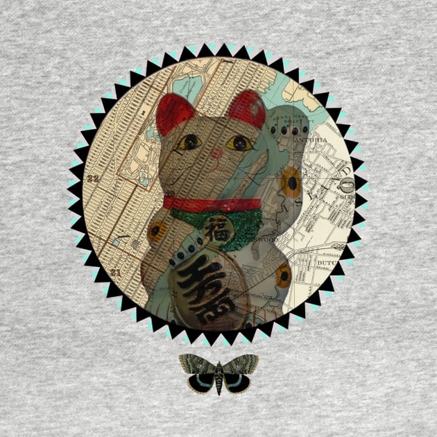 NEW YORK Lucky cat by karenina